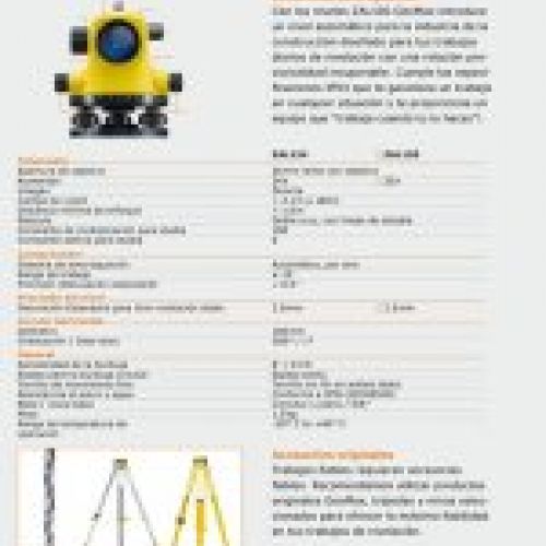 Nivel Automático GeoMax Series ZAL100