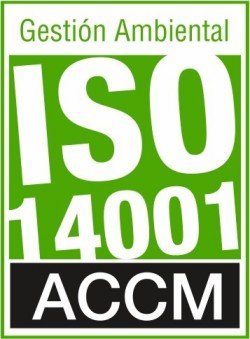 certificado de calidad ISO 14001/2015